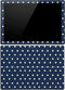 Blue and Cream Polka Dots Surface Pro (2017) Skin